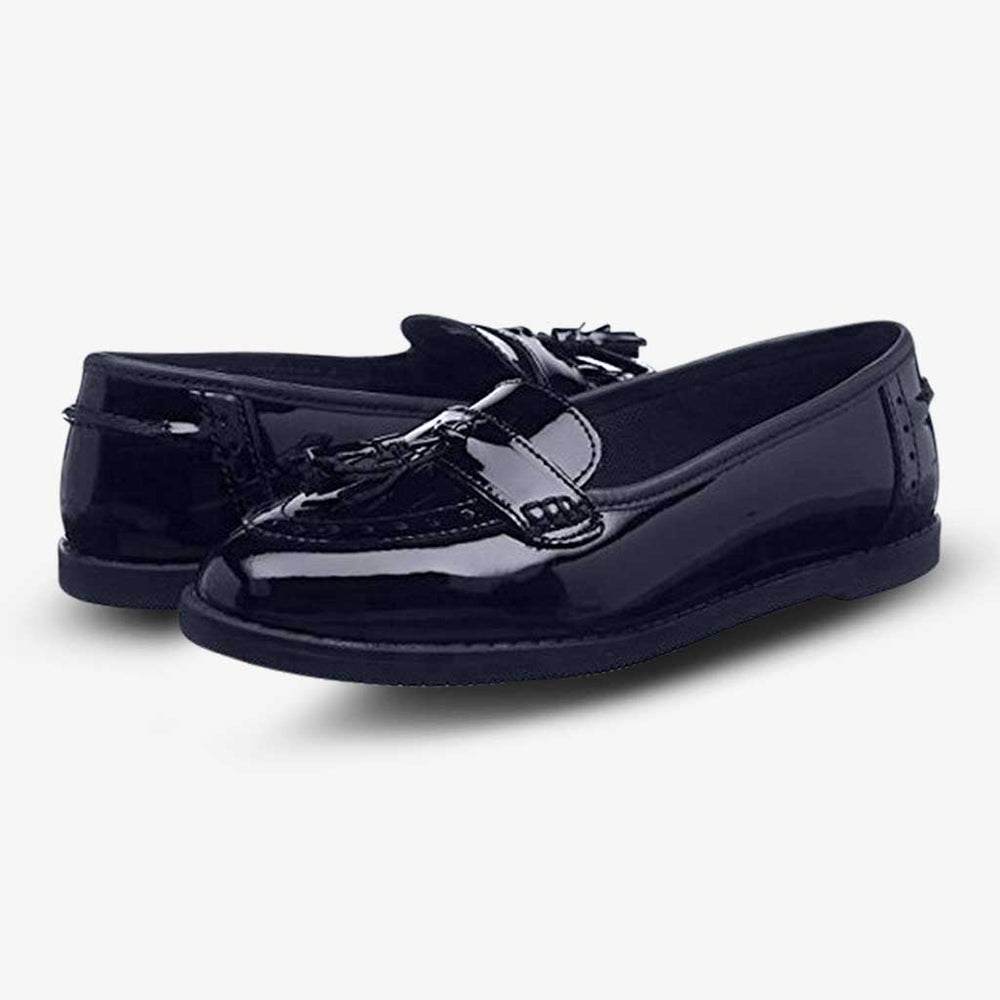 HARLEY PATENT GIRLS LOAFER - Term Footwear