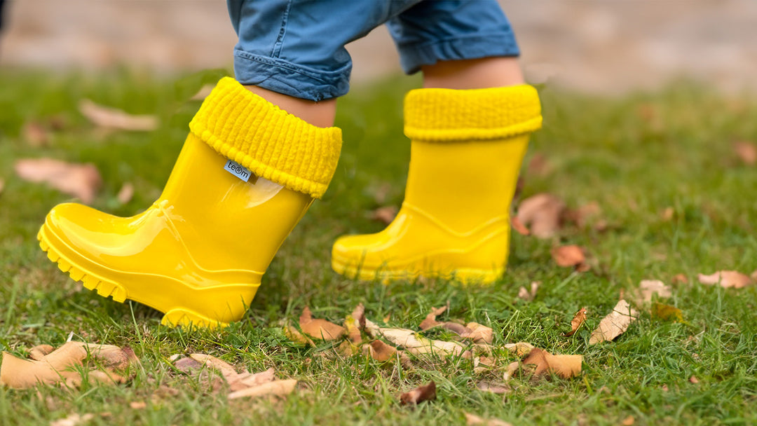 how to care and clean Kids wellies