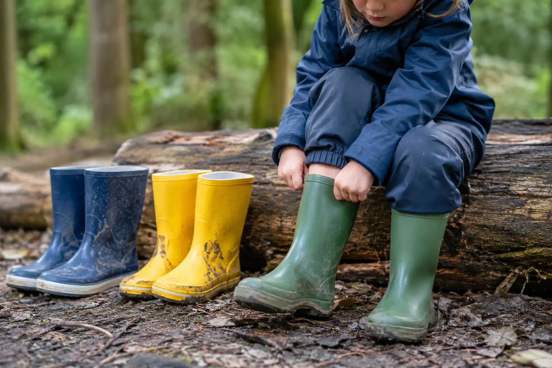 Choosing Wellies for Forest School Children