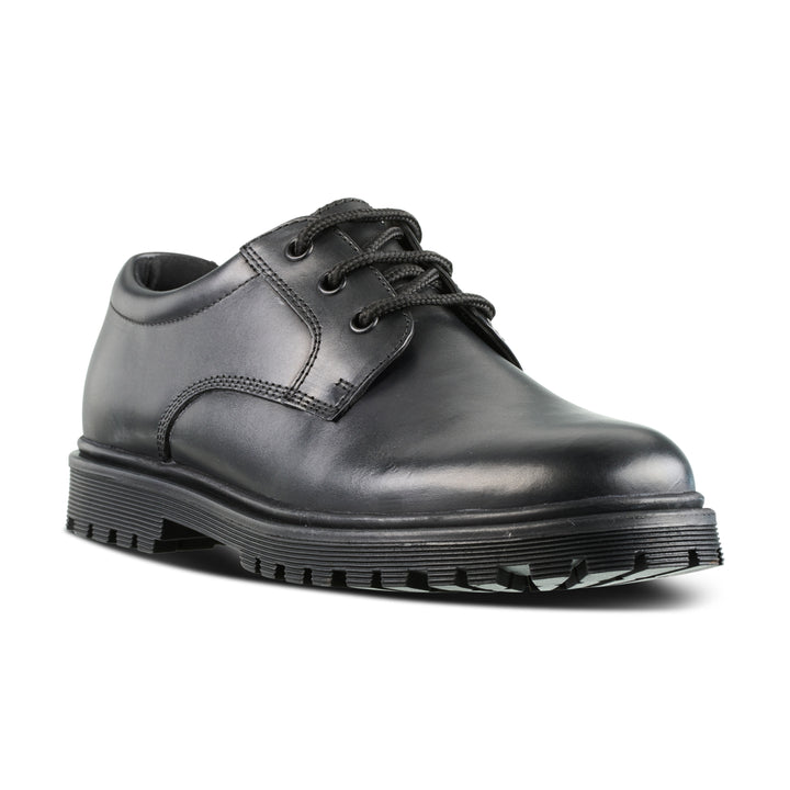 boys lace up school shoe wit chunky sole