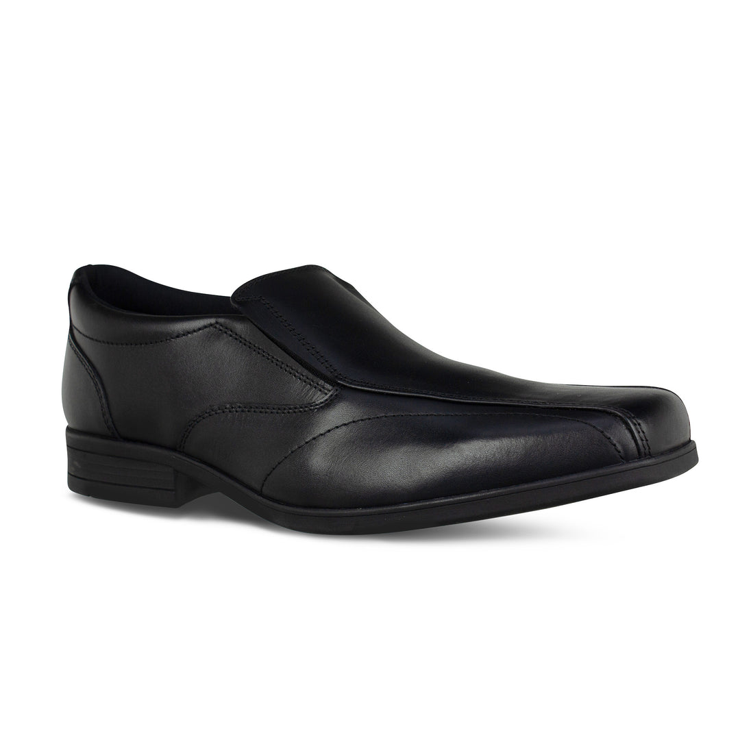 Harvey Slip On Leather Boys School Shoe - Main Image