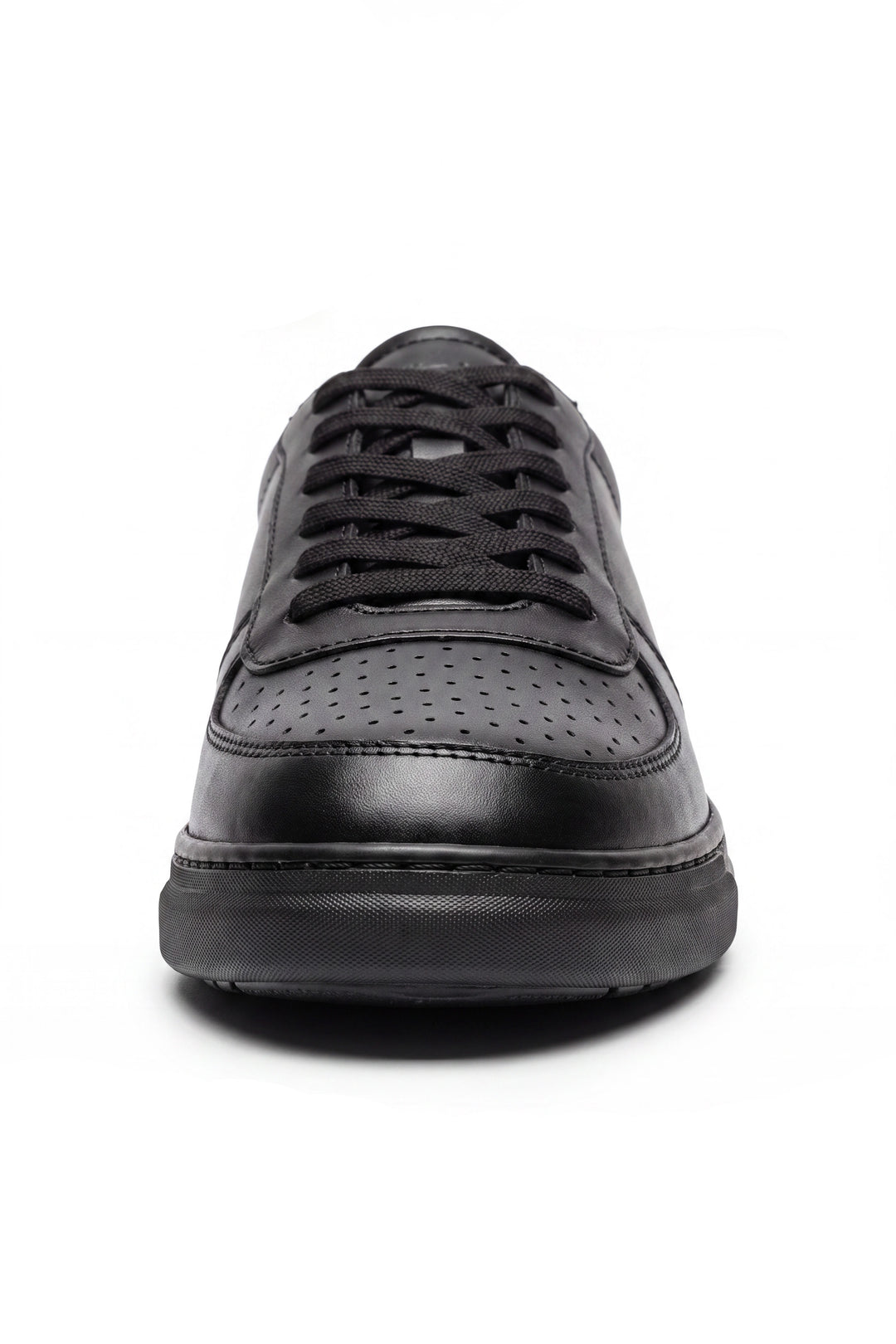 Stonecourt Unisex Black Leather Lace-Up School Shoe - Term Footwear 