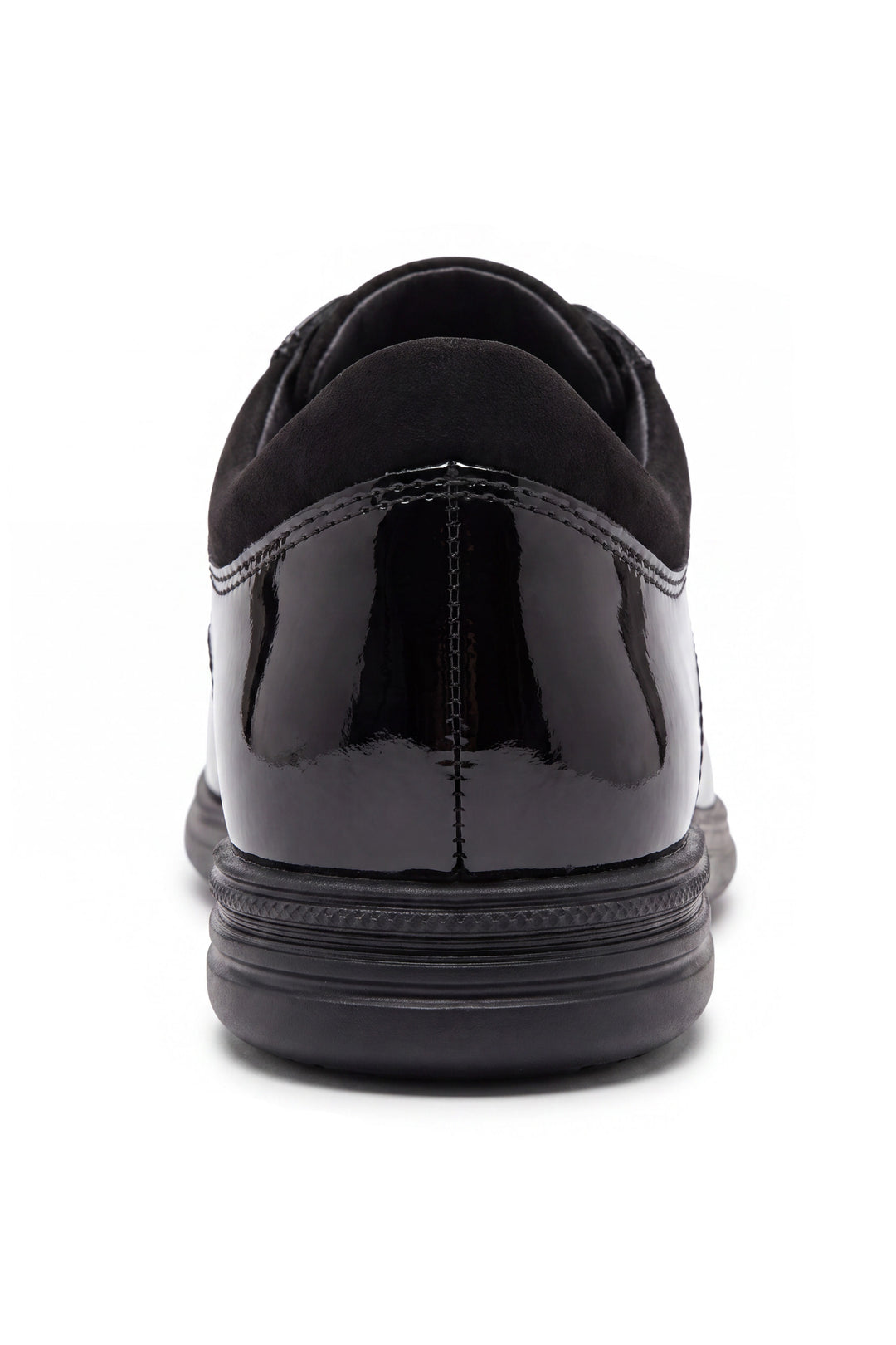 Vanessa Girls' Black Patent Butterfly T-Bar School Shoe - Term Footwear 