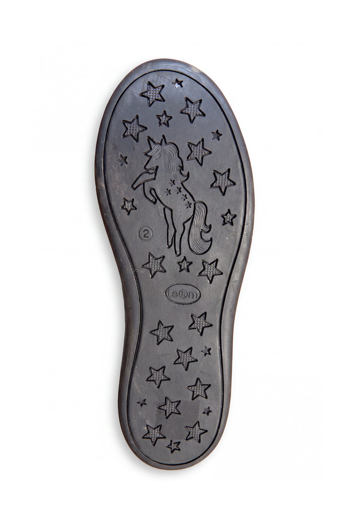 Vanessa Girls' Black Patent Butterfly T-Bar School Shoe - Term Footwear 