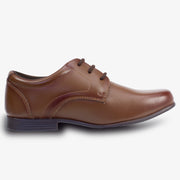 BEDFORD BROWN LEATHER LACE UP - Term Footwear 