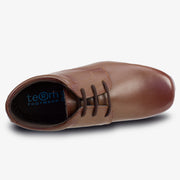 BEDFORD BROWN LEATHER LACE UP - Term Footwear 