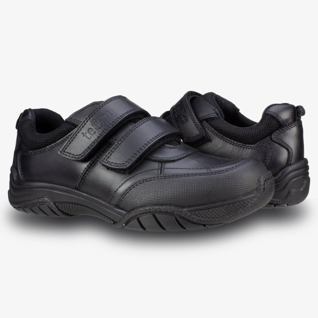 Velcro strap HARDWEARING BOYS SCHOOL SHOE - Term Footwear 