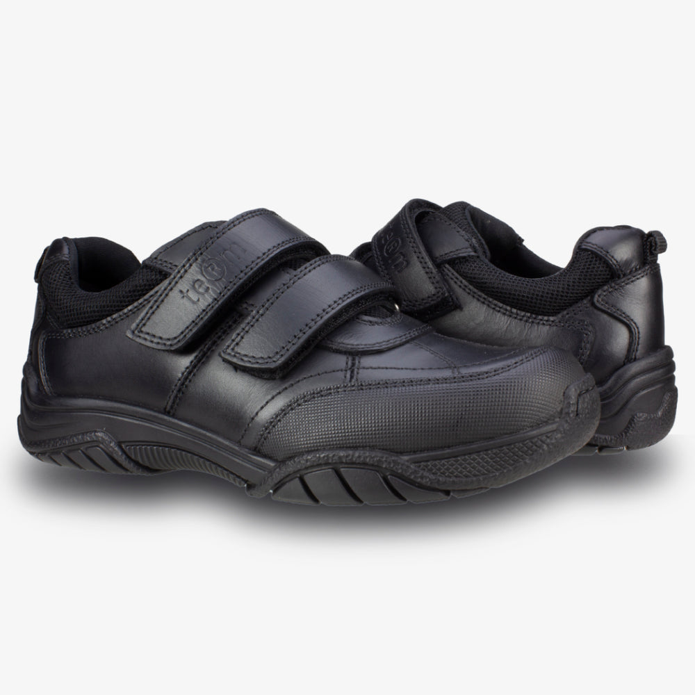 Velcro strap HARDWEARING BOYS SCHOOL SHOE - Term Footwear