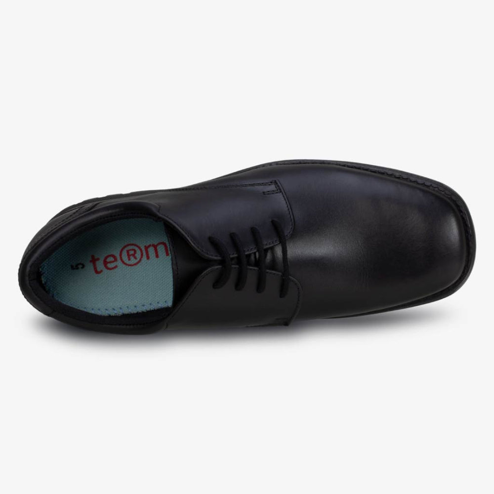 TYSON CLERK BOYS LACE UP SMART SCHOOL SHOE - Term Footwear 